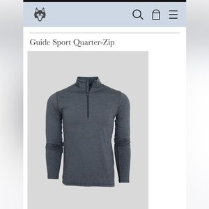 Greyson Guide Sports Quarter Zip XL